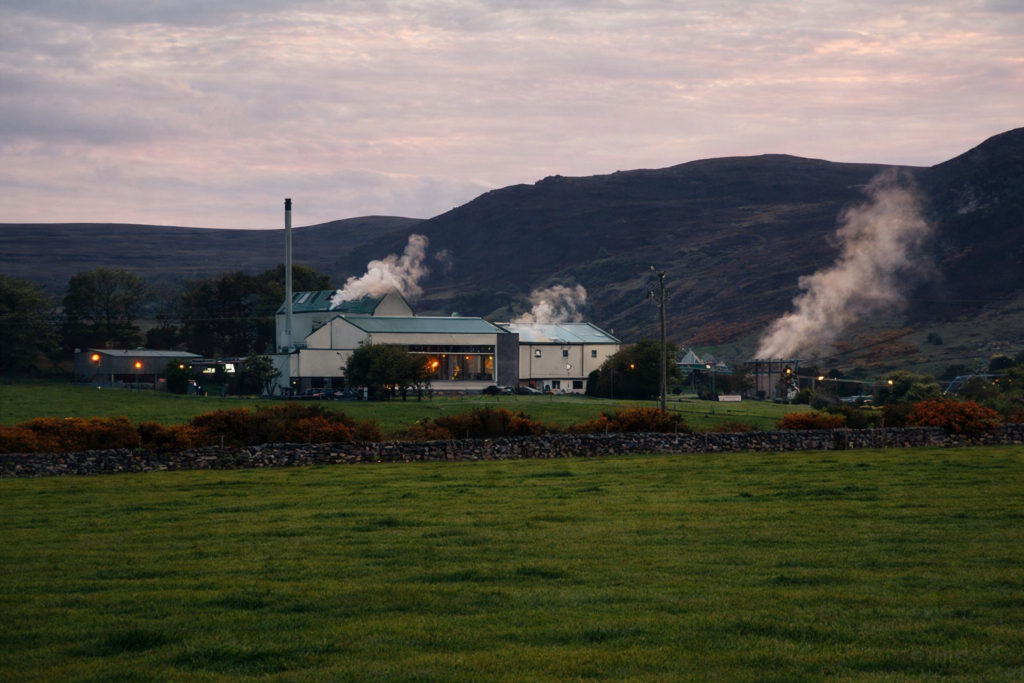 Distillerie Clynelish près de Brora dans les Highlands